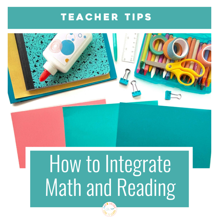 4 Steps to Integrate Math and Reading (and other subjects too!)