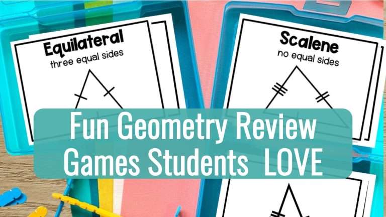 Fun Geometry Review Games Students Actually Love