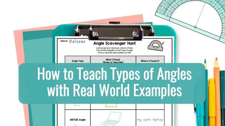 How to Teach Angles with Real-World Examples (Grades 3-5)